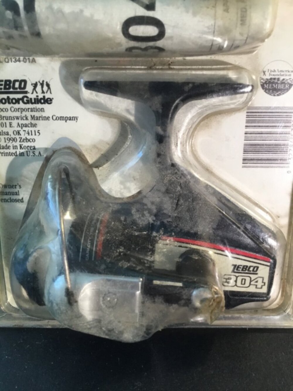 Zebco 304 Spinning Reel 8lbs Line - Vintage Sealed in Package==ALL ORIGINAL== - Picture 8 of 12